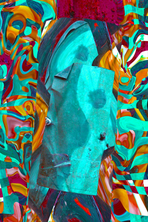 Digital Arts titled "Signation" by Kymez Swarovski, Original Artwork, Digital Painting