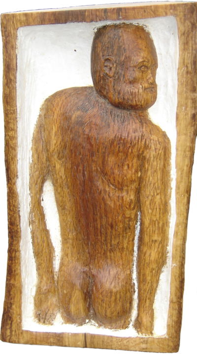 L'homme dérangé 雕塑, 13.8x9.1 in