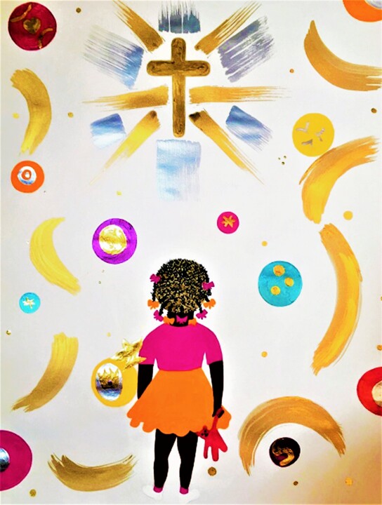 IT'S NEVER TOO EARLY 绘画, 24x18 in