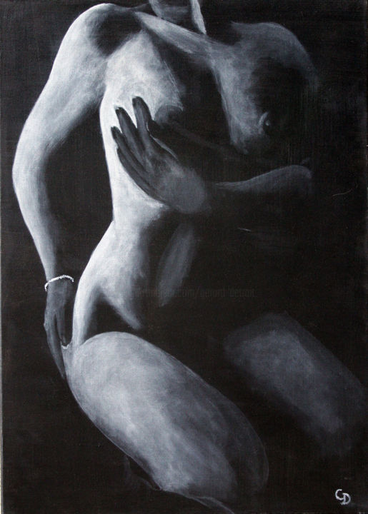 绘画,  27.6x19.7 in 