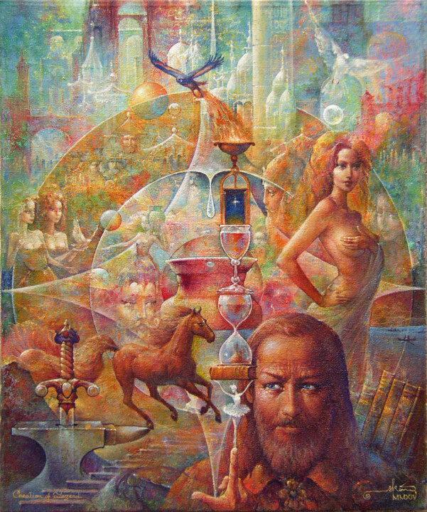 绘画,  23.6x19.7 in 