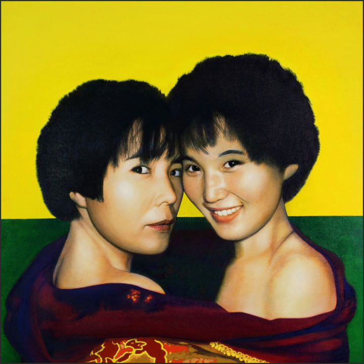 绘画,  38.6x38.6 in 