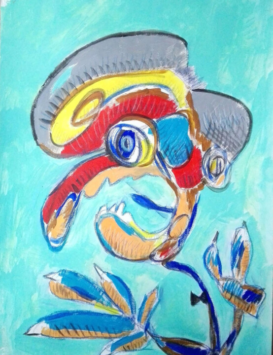 绘画,  27.6x19.7 in 