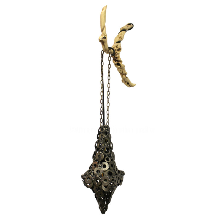 Lampion de fer 设计, 26.2x4.3 in