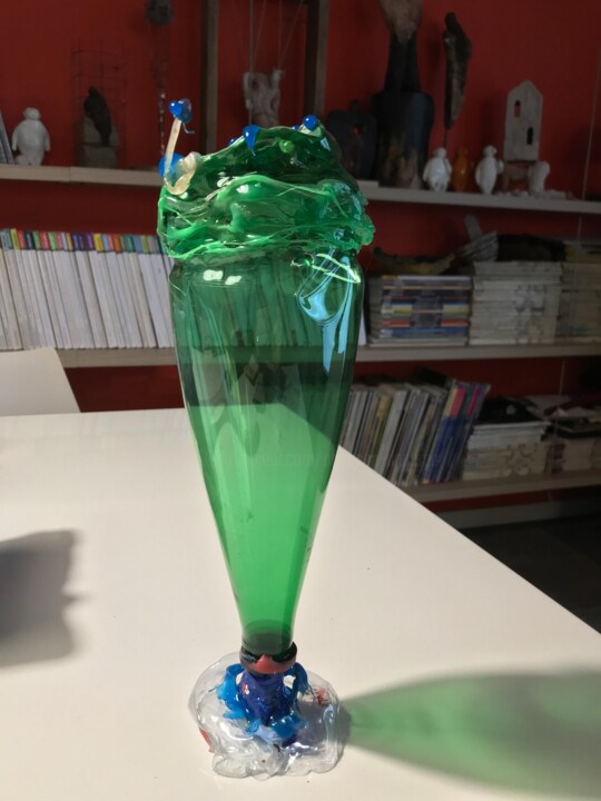 Venice plastic 5 雕塑, 10.2x3.2 in