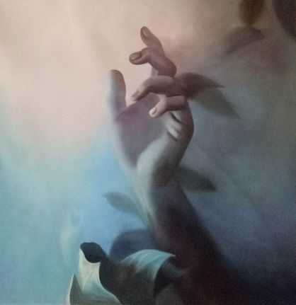 "Ophelia" başlıklı Tablo Ross Van Gogh tarafından, Orijinal sanat, Petrol