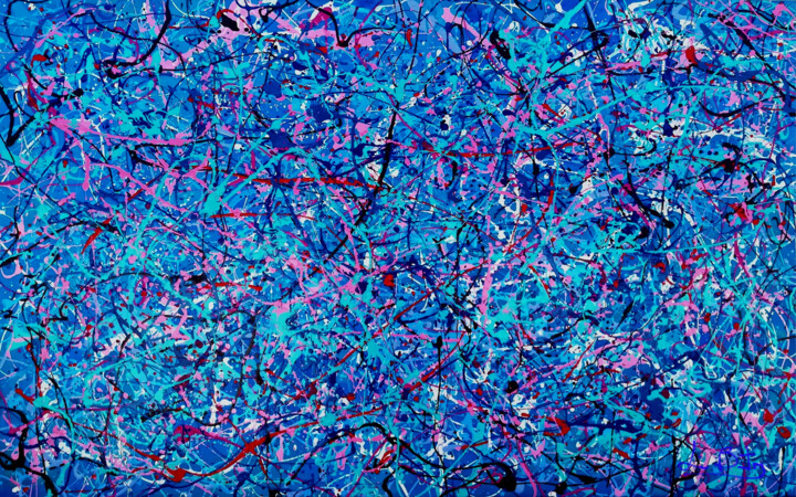 Essence 绘画, 39.4x63 in