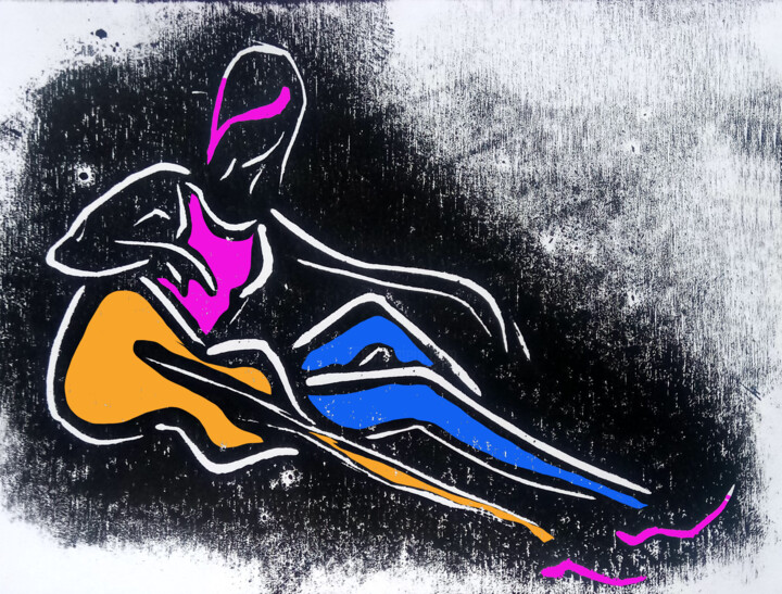 印花与版画,  17.8x23.4 in 