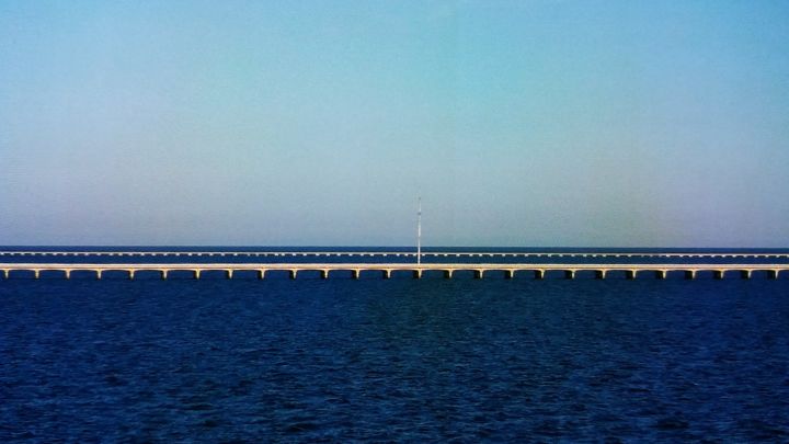 Photography titled "Deep Blue" by Tina Elizabeth Watson, Original Artwork, Digital Photography