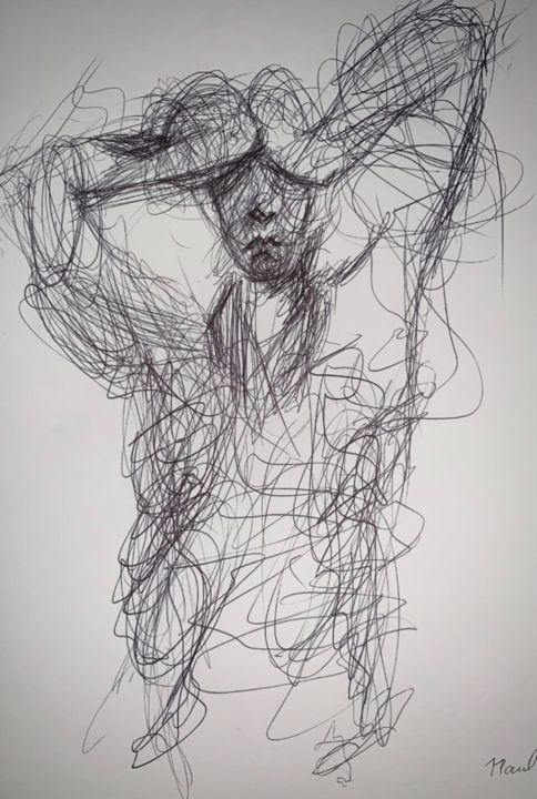 « Wake up! » 图画, 11.7x8.3 in