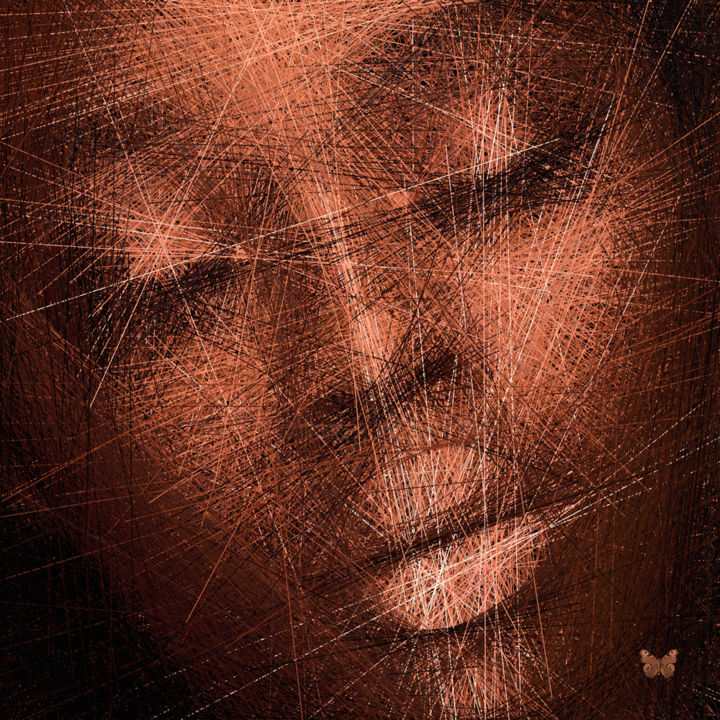 Arte digital titulada "Ethnic Out Of Lines…" por Frédéric Durieu & Nathalie Erin, Obra de arte original, Trabajo Digital 2D…