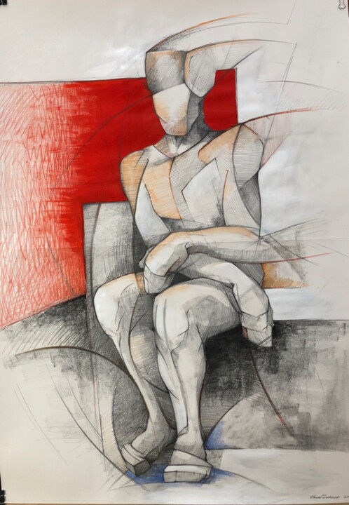 Negotiator 图画, 55.9x39.4 in