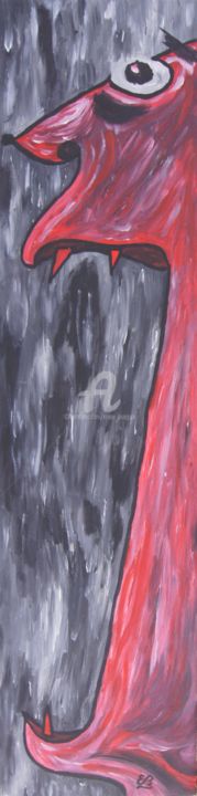 绘画,  34.3x8.7 in 
