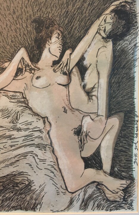 图画,  11.4x7.9 in 