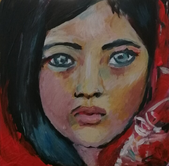 Peinture intitulée "Expect#artistsuppor…" par Valérie Blum (Valery), Œuvre d'art originale, Acrylique