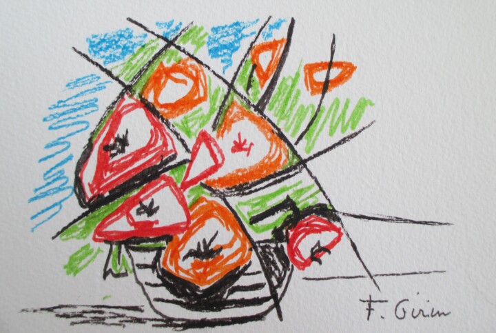 图画,  3.9x5.9 in 