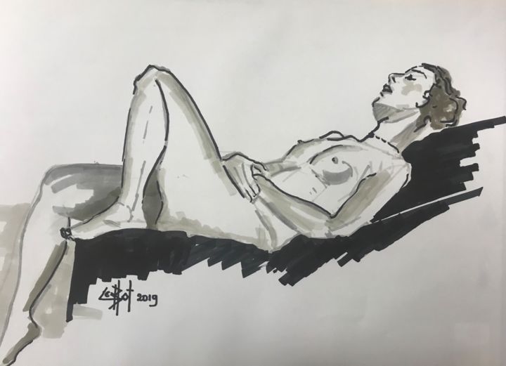 Clem 绘画, 11.8x16.5 in
