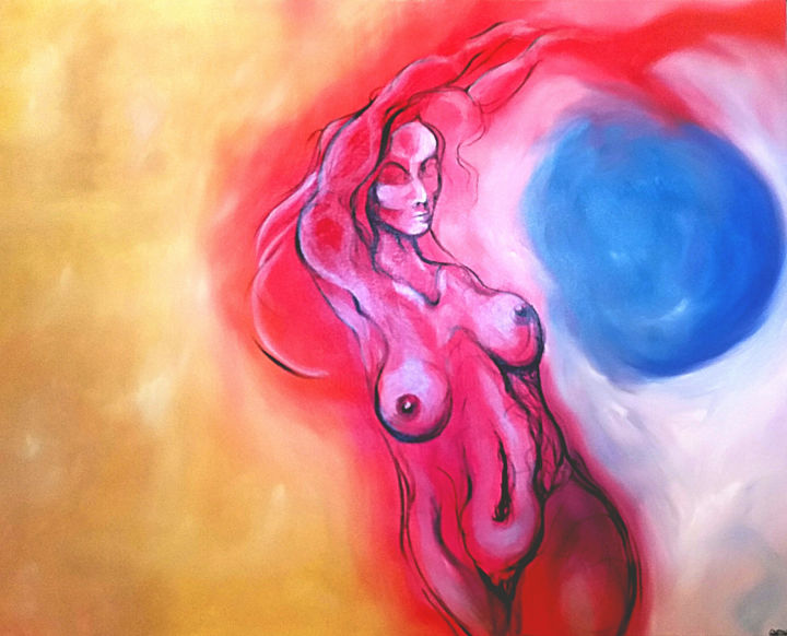 Judith 绘画, 27.6x35.4 in
