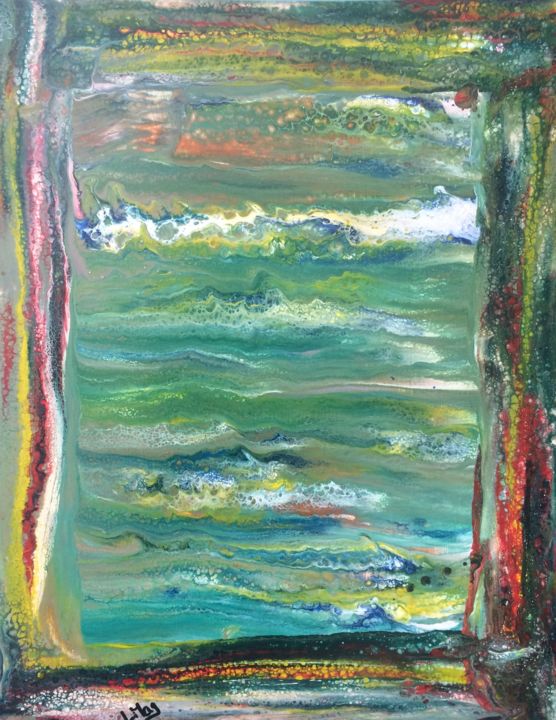 Peinture intitulée "Opened Windows" par Laurent Magrez (LMag), Œuvre d'art originale, Acrylique