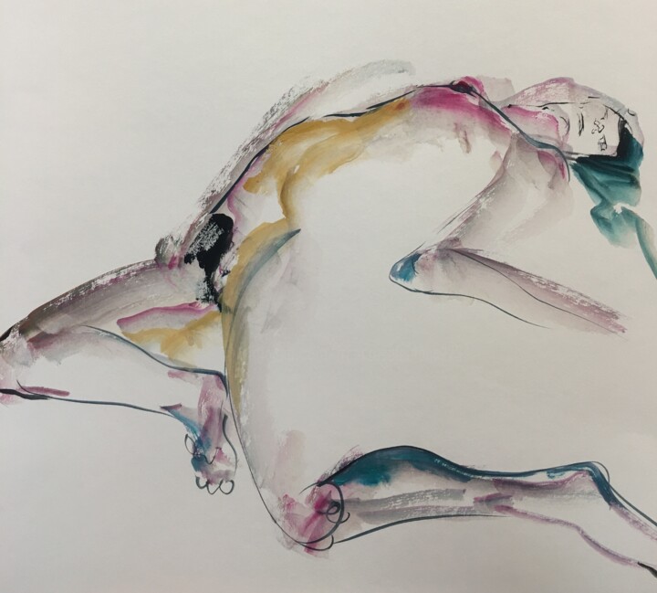 绘画,  15.8x15.8 in 