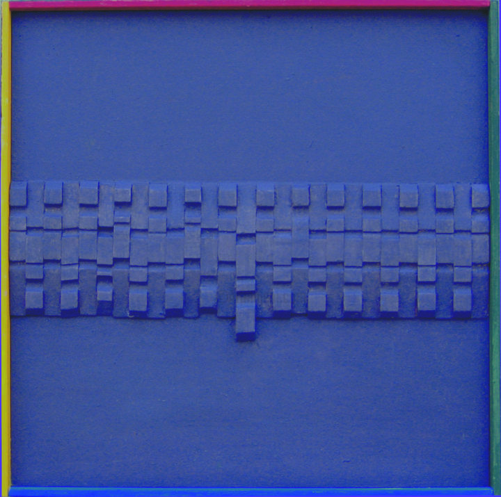 Scultura intitolato "Structura 02" da Raffaele Iannone, Opera d'arte originale, Legno