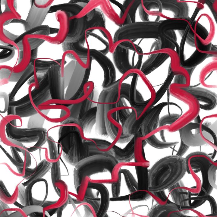 Digital Arts titled "Find What I'm Looki…" by Cila, Original Artwork, Digital Painting