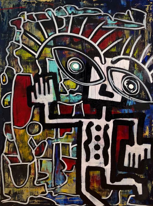 Painting,  31.5x23.6 in 