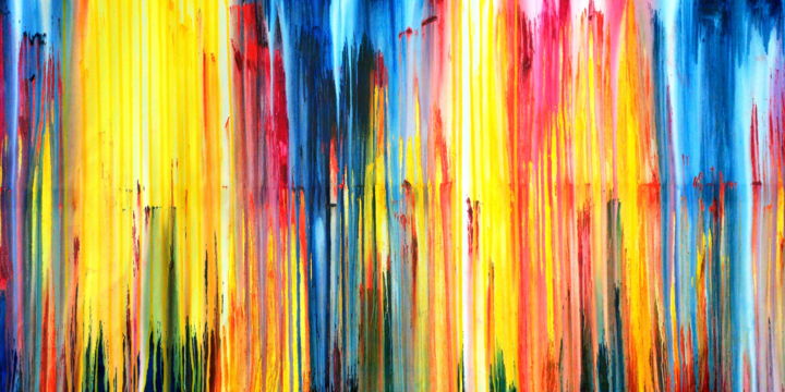 Painting titled "The Emotional Creat…" by Carla Sá Fernandes, Original Artwork, Acrylic