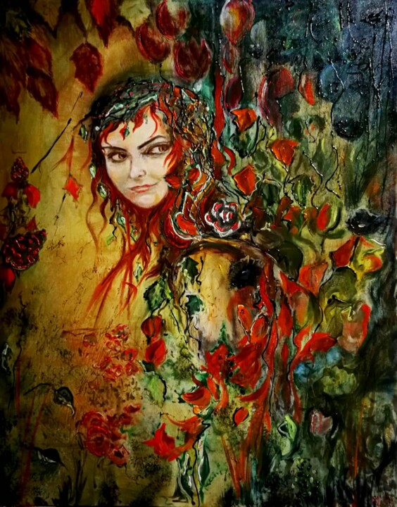 L'automne 绘画, 39.4x31.5 in