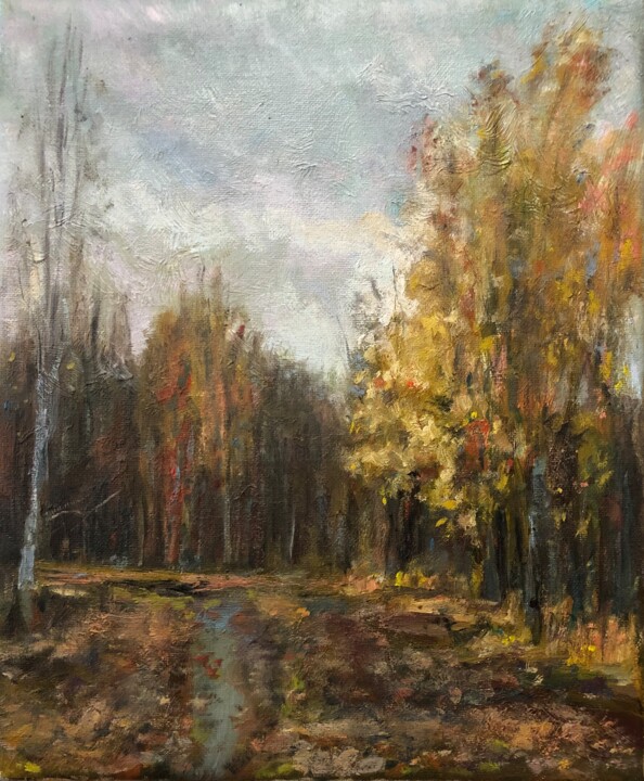 "Old Painting On Can…" başlıklı Tablo Vsevolod Chistiakov tarafından, Orijinal sanat, Petrol