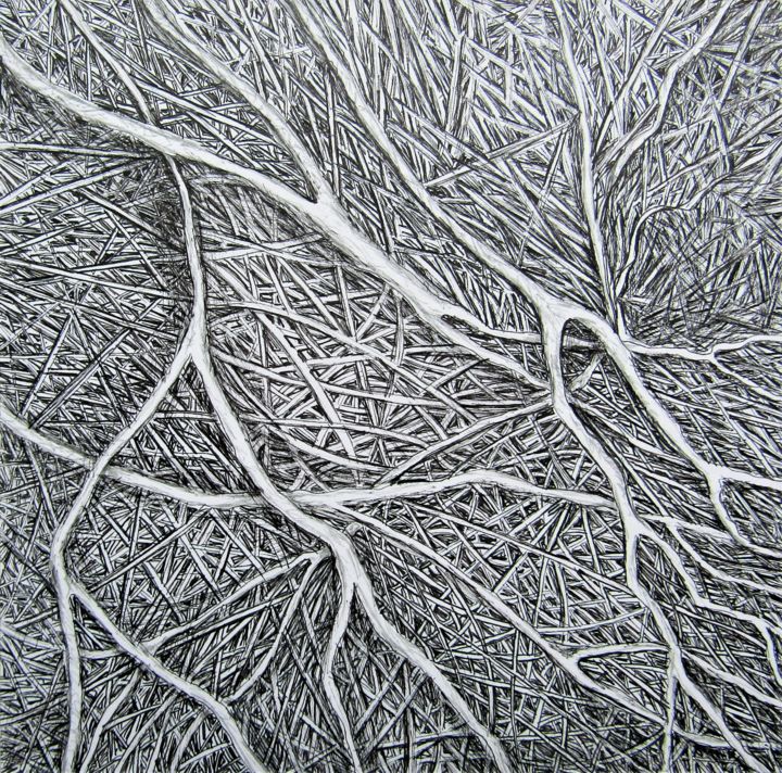 WWW...... Drawing, 6.3x6.3 in