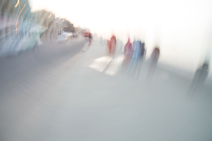 Photography titled "Mouvement 003" by Cbaud, Original Artwork, Digital Photography Mounted on Plexiglass