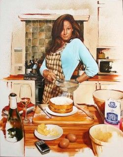 Painting titled "Katy" by Morgan Penn, Original Artwork