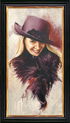 Painting titled "Julie" by Morgan Penn, Original Artwork