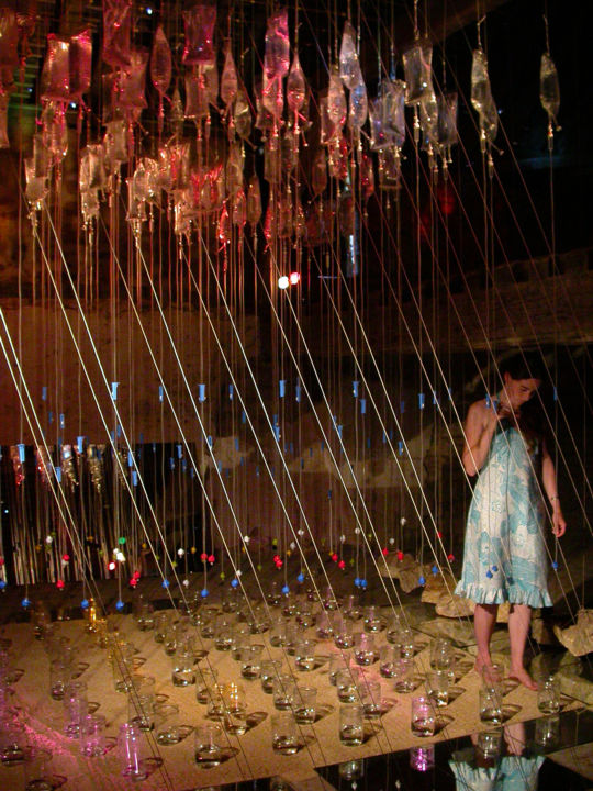 Sculptuur getiteld "cent perfusions" door Brasier Jeanoel, Origineel Kunstwerk, Plastic