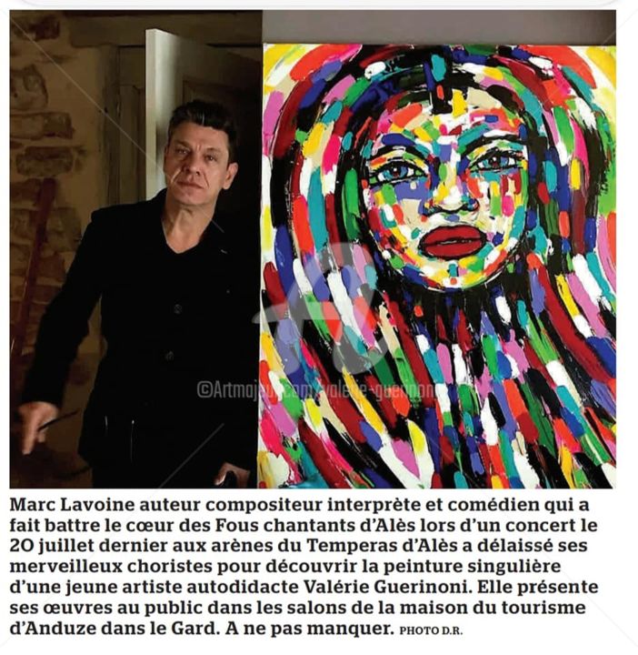 Marc Lavoine a côté de "Je reviens à toi".