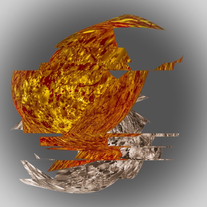 Digital Arts titled "Ambiguity - 2" by Cila, Original Artwork, Digital Painting