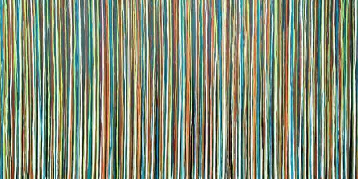 Painting titled "The Emotinal Creati…" by Carla Sá Fernandes, Original Artwork, Acrylic Mounted on Wood Stretcher frame