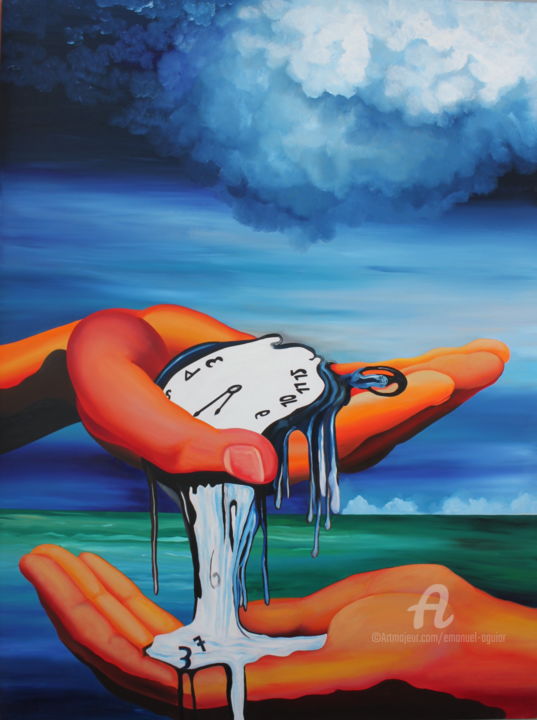 REPRESENTAÇÃO DO TEMPO 绘画, 78.7x59.1 in