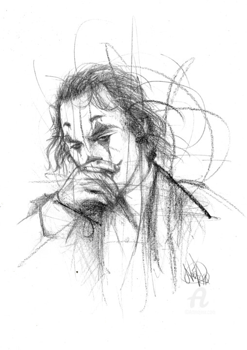Joker 图画, 11.7x8.3 in