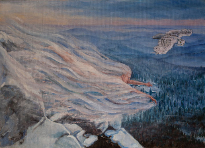 Метель 绘画, 19.7x27.6 in