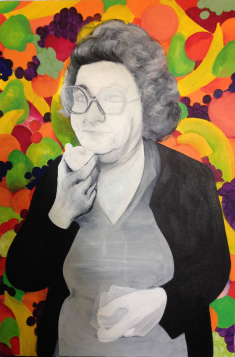 Jenny 5 绘画, 36x24 in