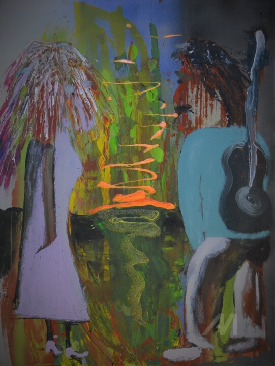 The way 绘画, 31.5x23.6 in
