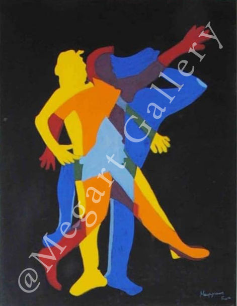 "Αύρα" başlıklı Tablo Gogo Makrugiannh tarafından, Orijinal sanat, Akrilik