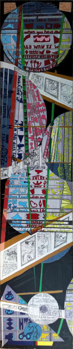 Painting titled "Short Song Cycle -…" by Gerald Shepherd F.F.P.S., Original Artwork, Acrylic