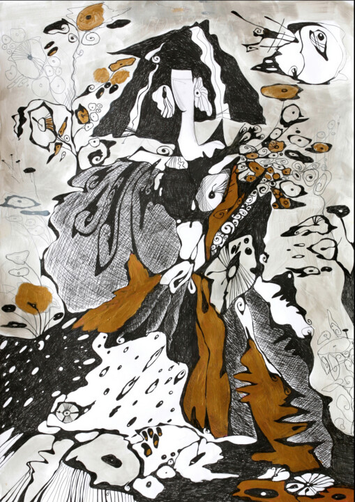 绘画,  23.2x16.5 in 