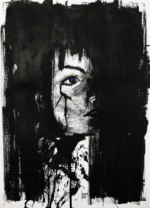 图画,  15.8x11.8 in 