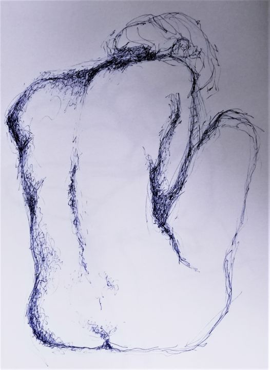 图画,  15.8x11.7 in 