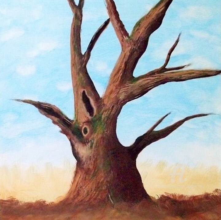 Baum 绘画, 23.6x23.6 in