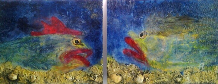 绘画,  11.8x31.5 in 
